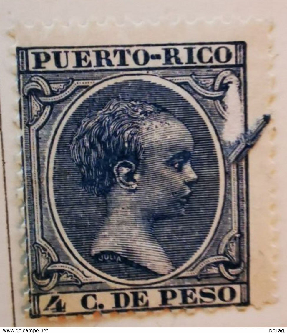 Puerto-Rico - Colonies Espagnoles - 1894- Y&T N°102, N°103, N°105 Et N°109 /*/ - Porto Rico