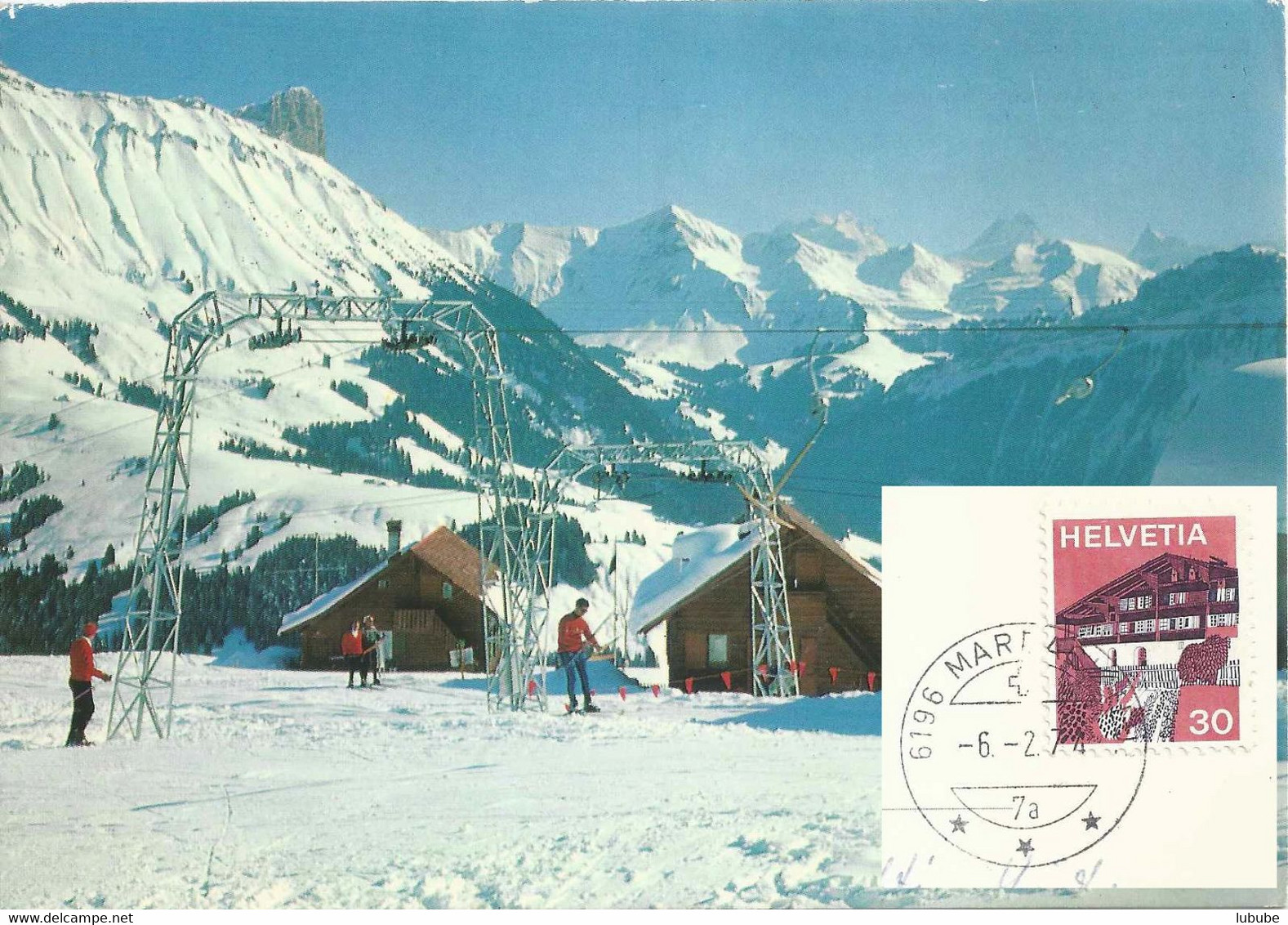 Marbachegg - Blick Auf Schybegütsch Und Berneralpen          Ca. 1970 - Marbach