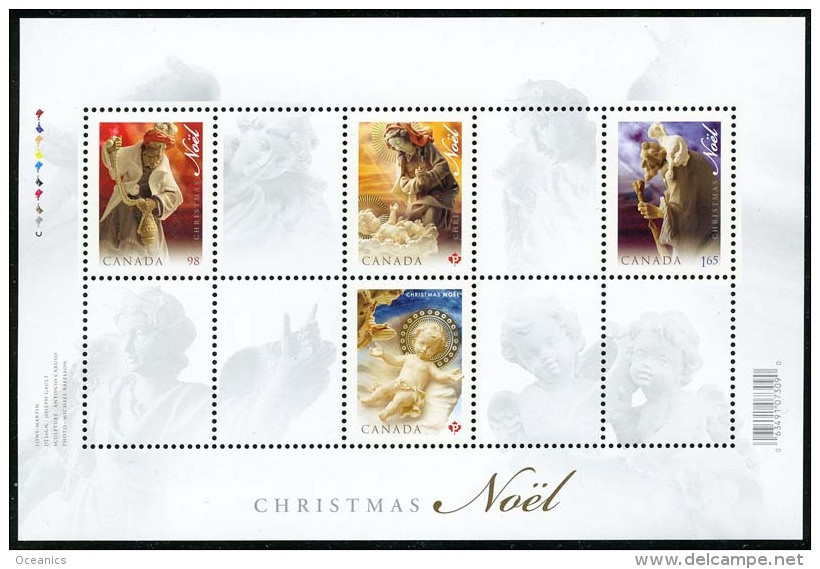 Canada (Scott No.2343 - Noël / 2009 / Christmas) [**] BF / SS - Blocs-feuillets