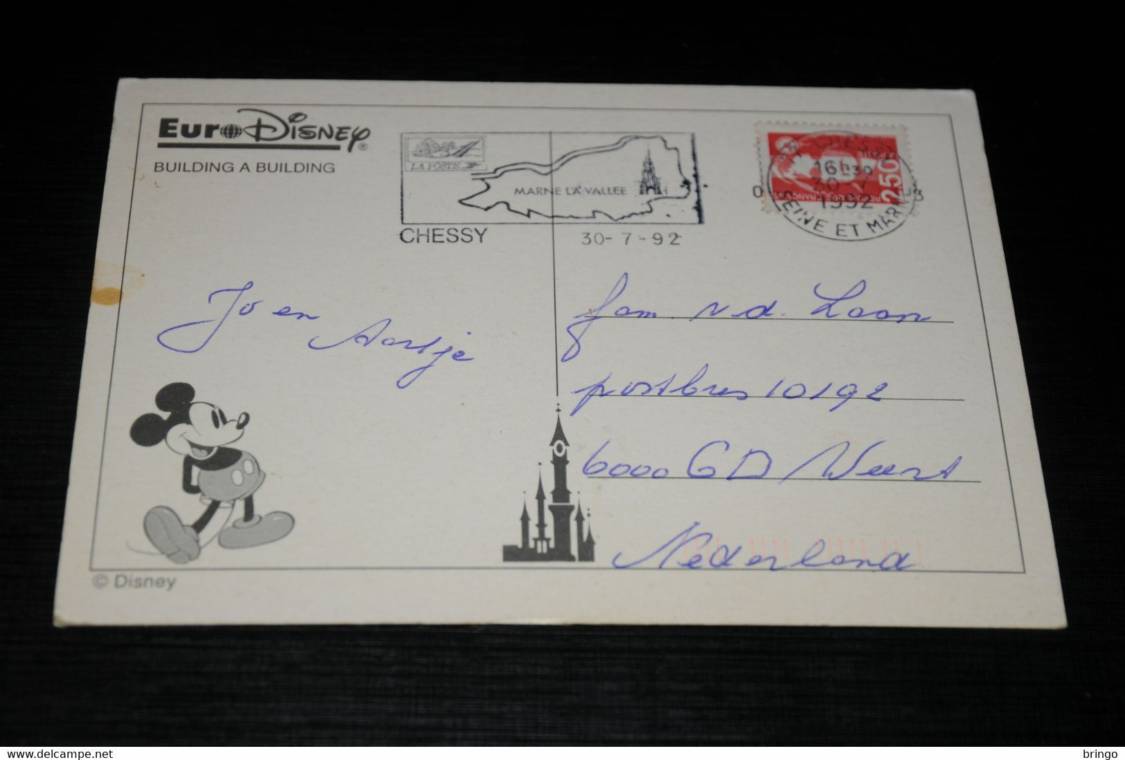 27204-          WALT DISNEY'S MICKEY MOUSE, EURO DISNEY, CHESSY - Disneyworld