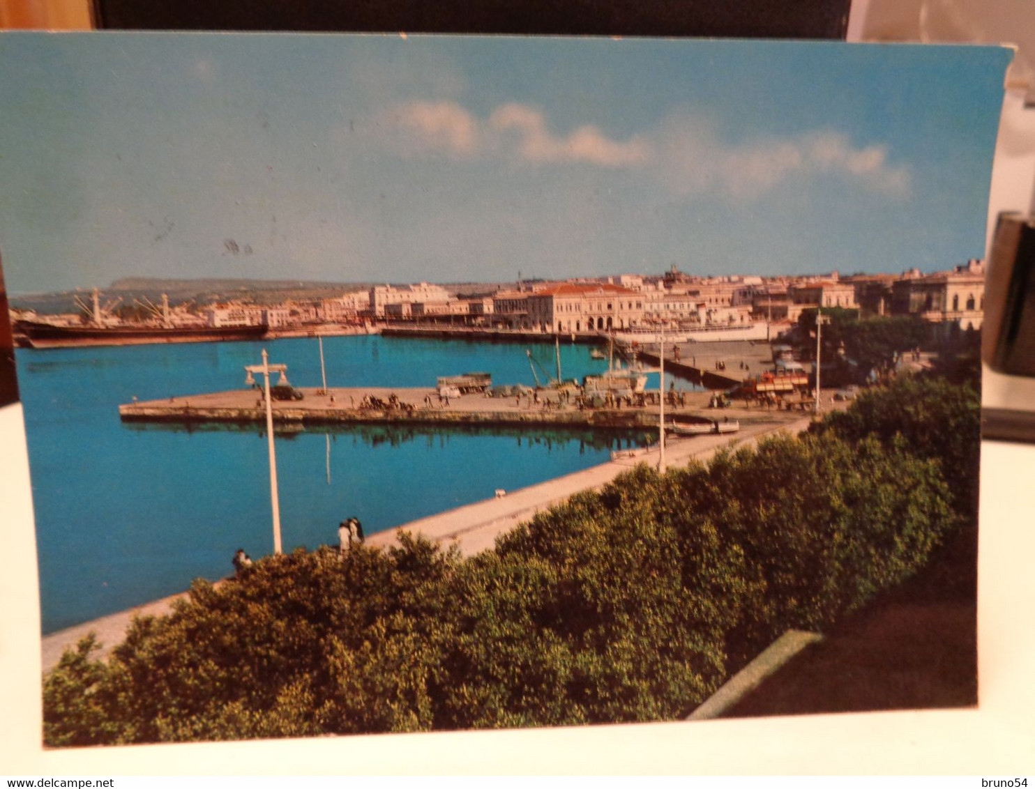 Cartolina Siracusa Passeggiata Aretusa Anni 70 Molo - Siracusa