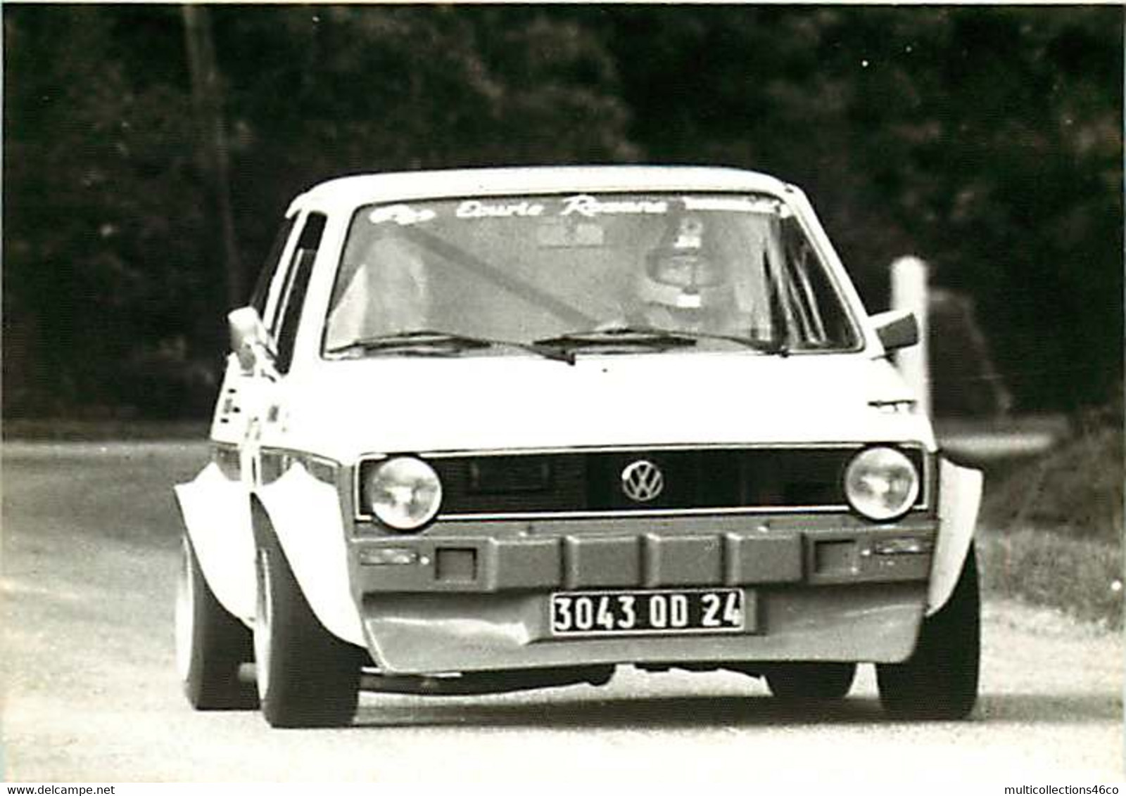 160121 PHOTO SPORT AUTOMOBILE Course Rallye VW Ecurie ROXANE Dordogne - Golf ? - Rally's