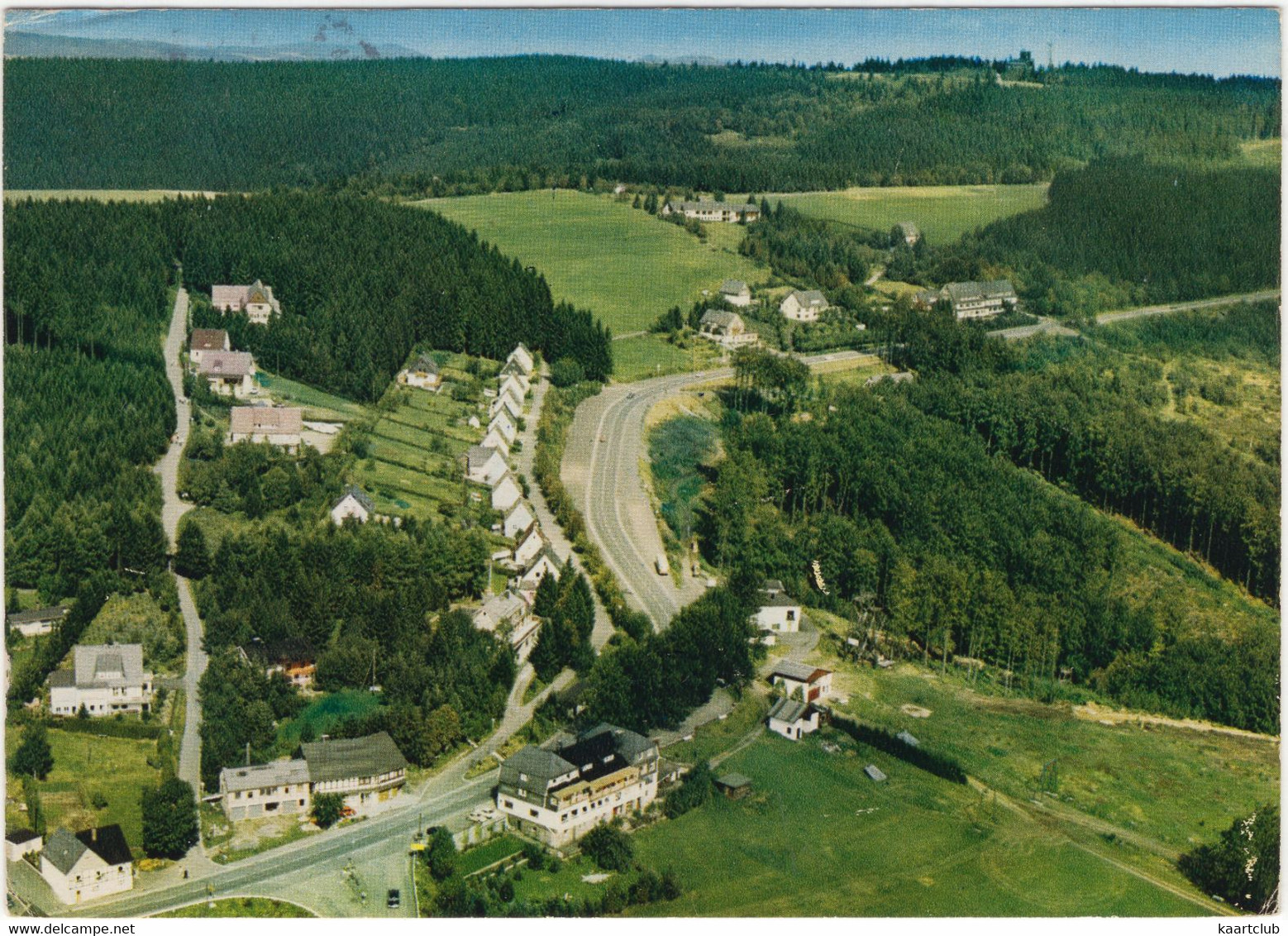Neuastenberg - Blick Zum Astenturm 842 M ü.M. - Hochsauerland - (1975) - Winterberg