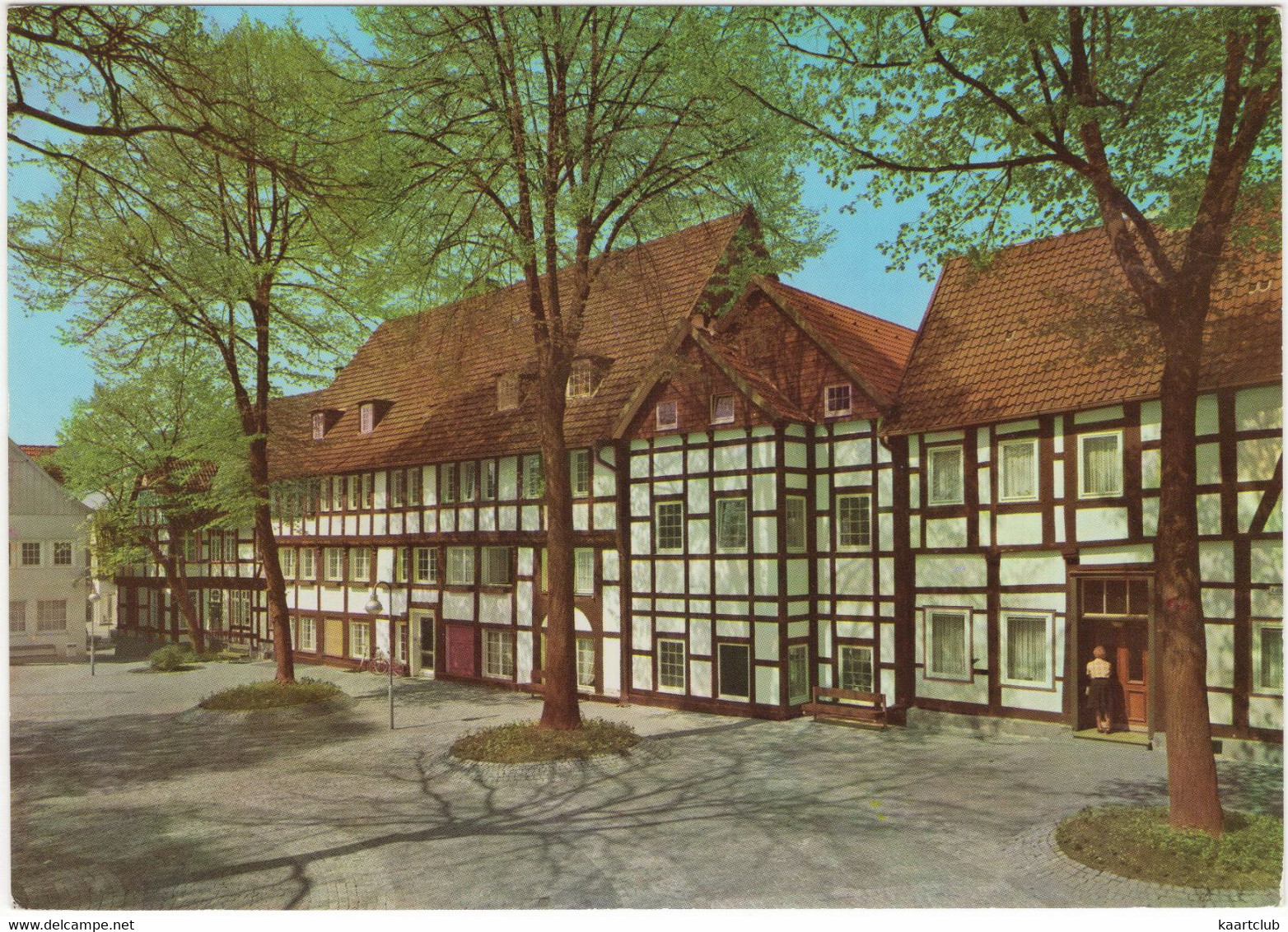 Halle - Fachwerkhäuser Am Kirchplatz - (Westfalen) - Halle I. Westf.