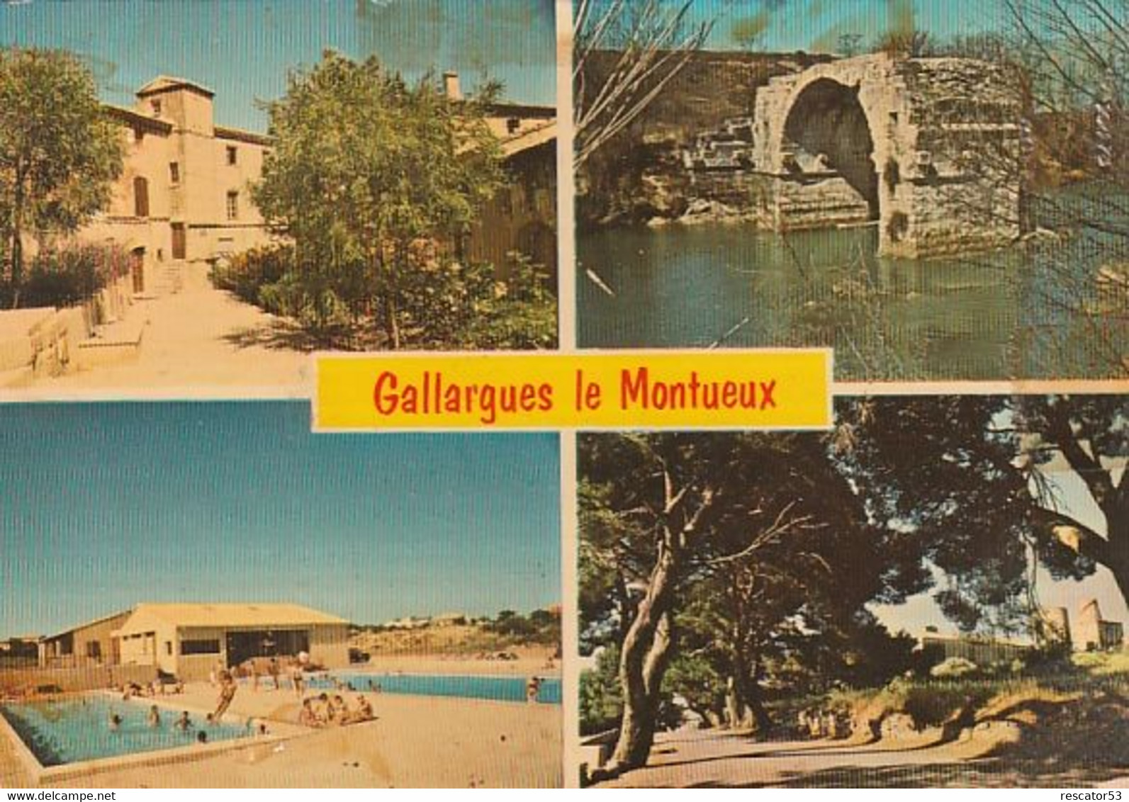 Cpsm Gallargues Le Montreux - Gallargues-le-Montueux