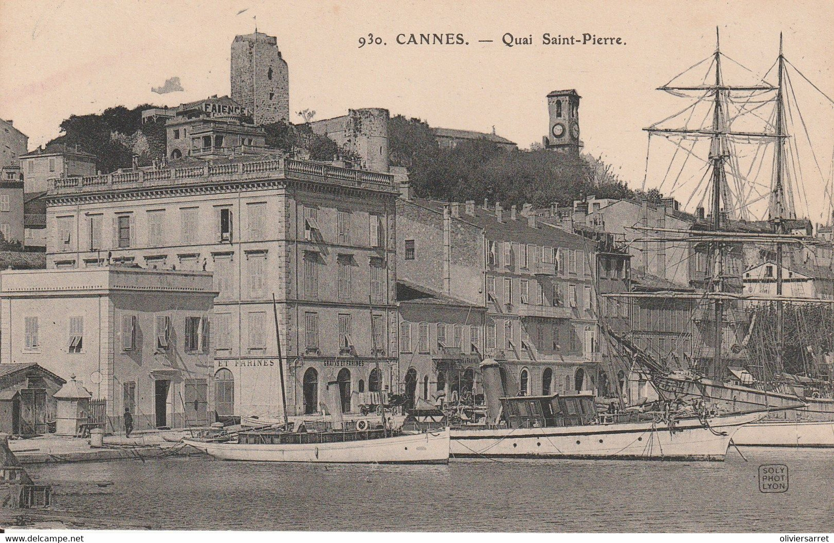 Cannes  Quai Saint Pierre - Cannes