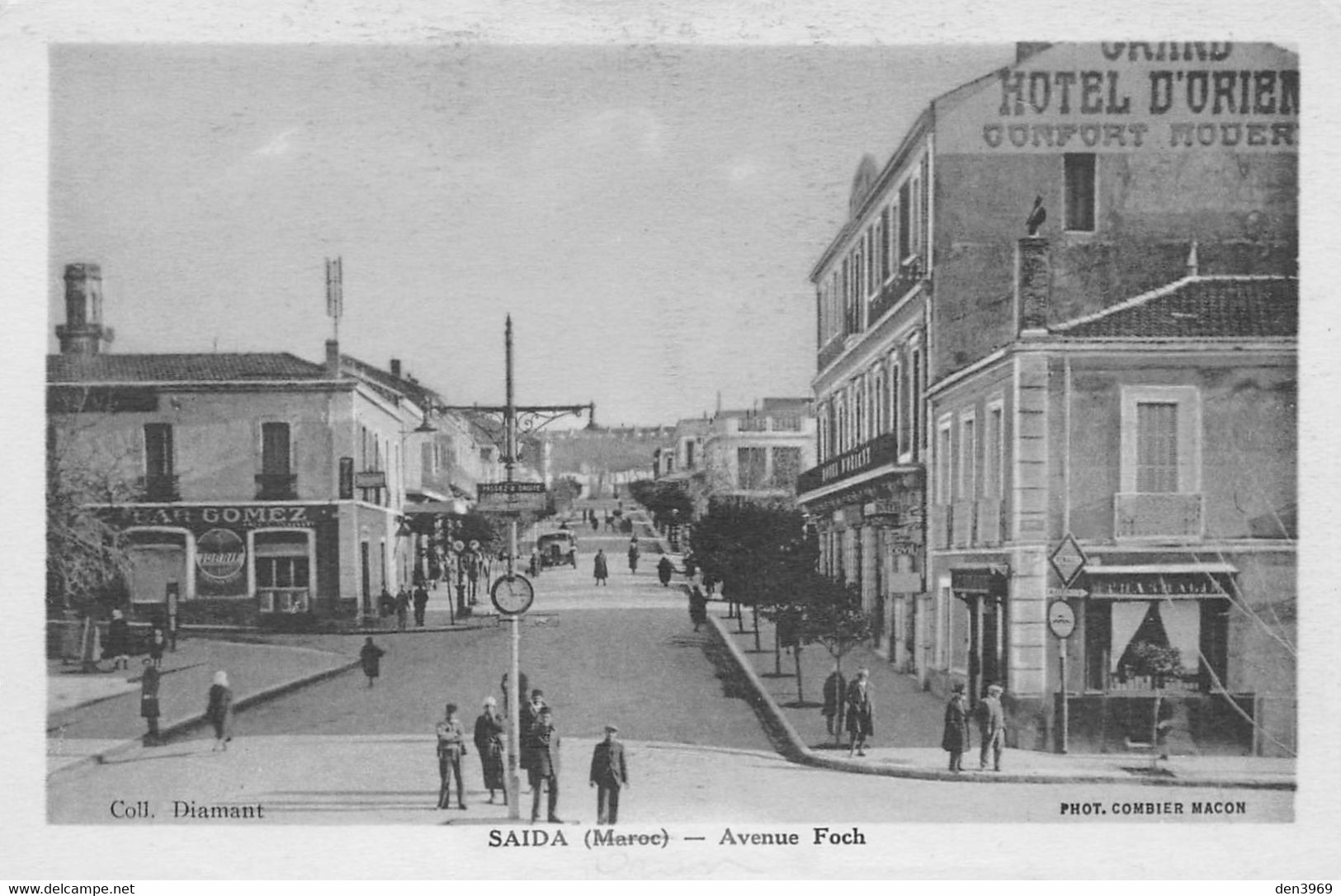 Algérie - SAÏDA - Avenue Foch - Grand Hôtel D'Orient - Saida