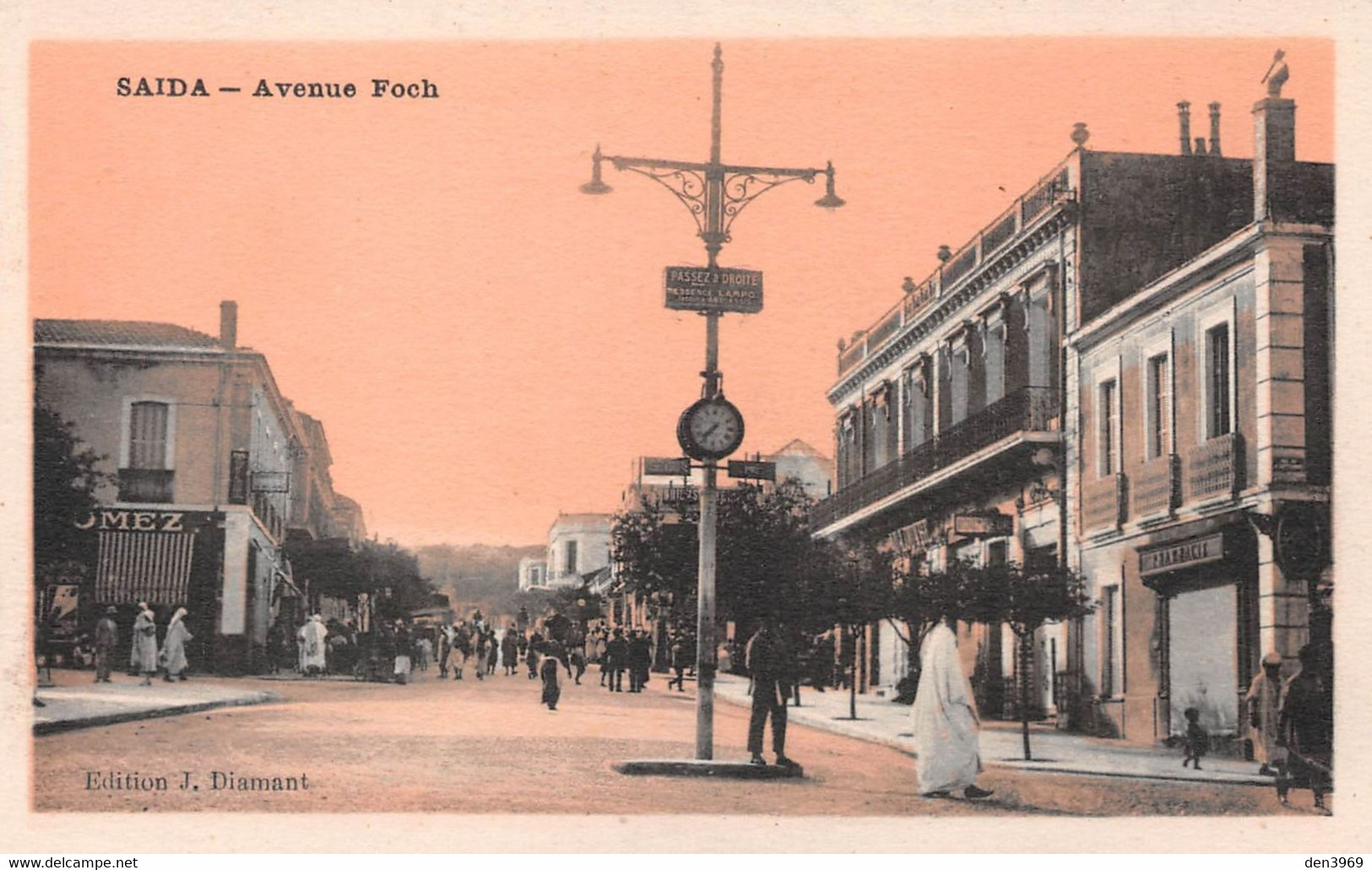 Algérie - SAÏDA - Avenue Foch - Saida