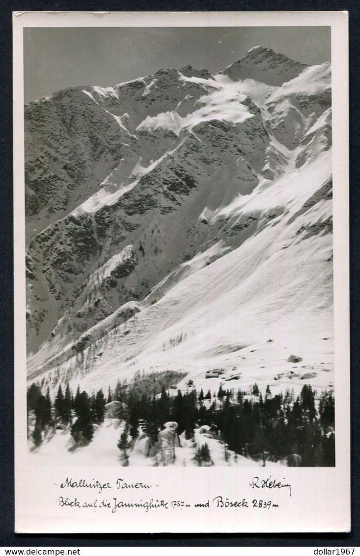 Hagener Hütte Mallnitzer Tauern-  NOT  Used  ,,2 Scans For Condition. (Originalscan !! ) - Mallnitz