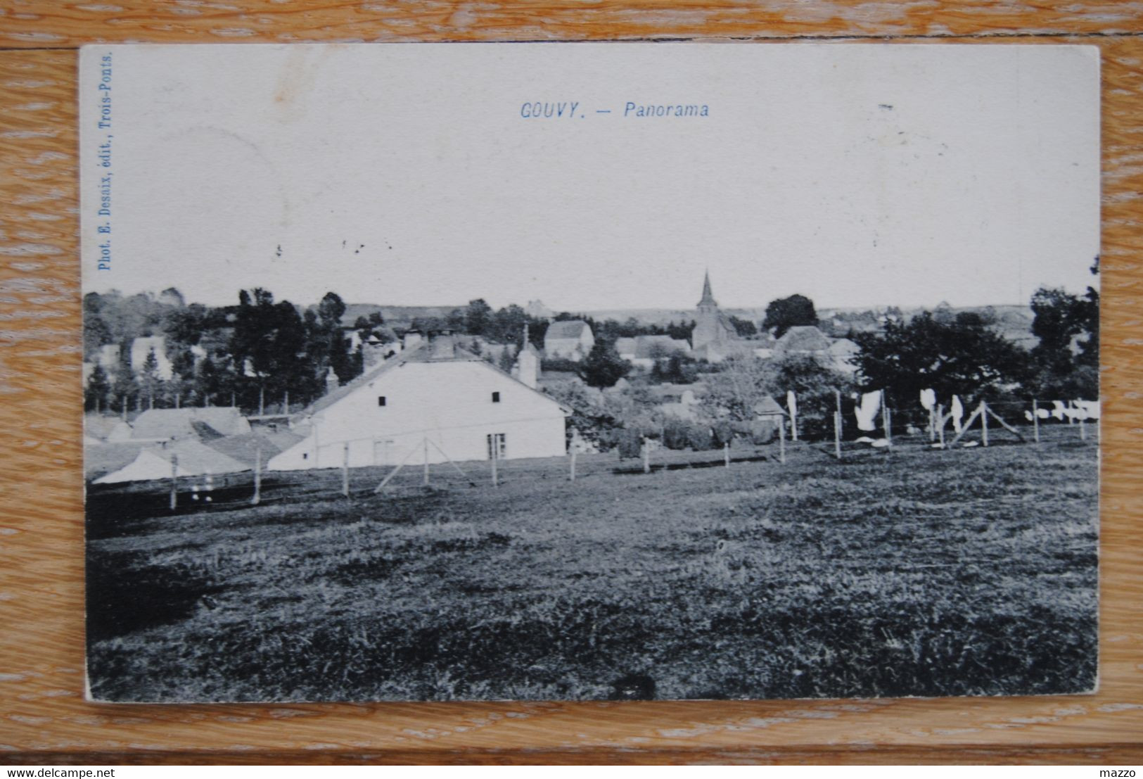 3862/GOUVY - Panorama  1907  -  (Ed Desaix - Trois-Ponts) - Gouvy