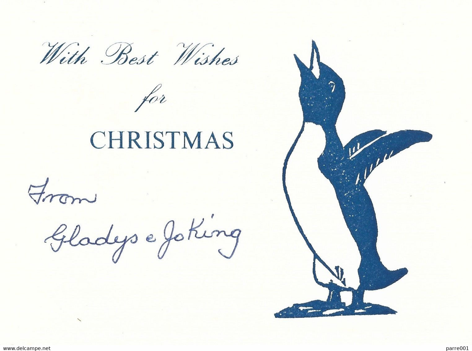 Falkland Islands Christmas Card - Falkland