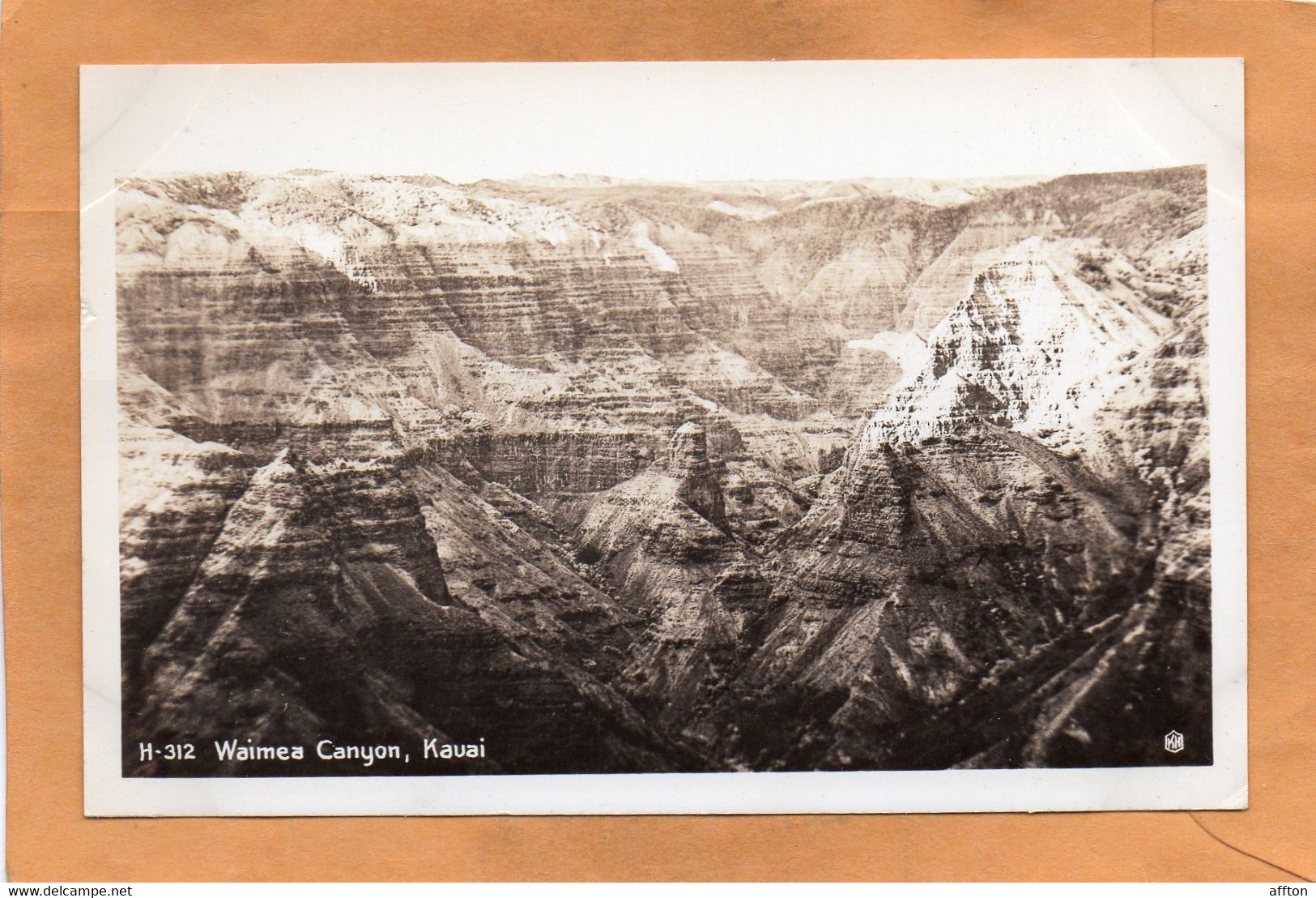 Hawaii Old Real Photo Postcard - Kauai