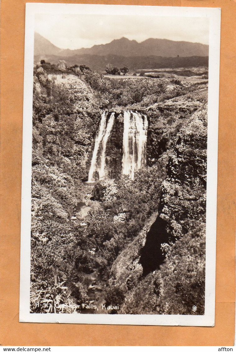 Hawaii Old Real Photo Postcard - Kauai