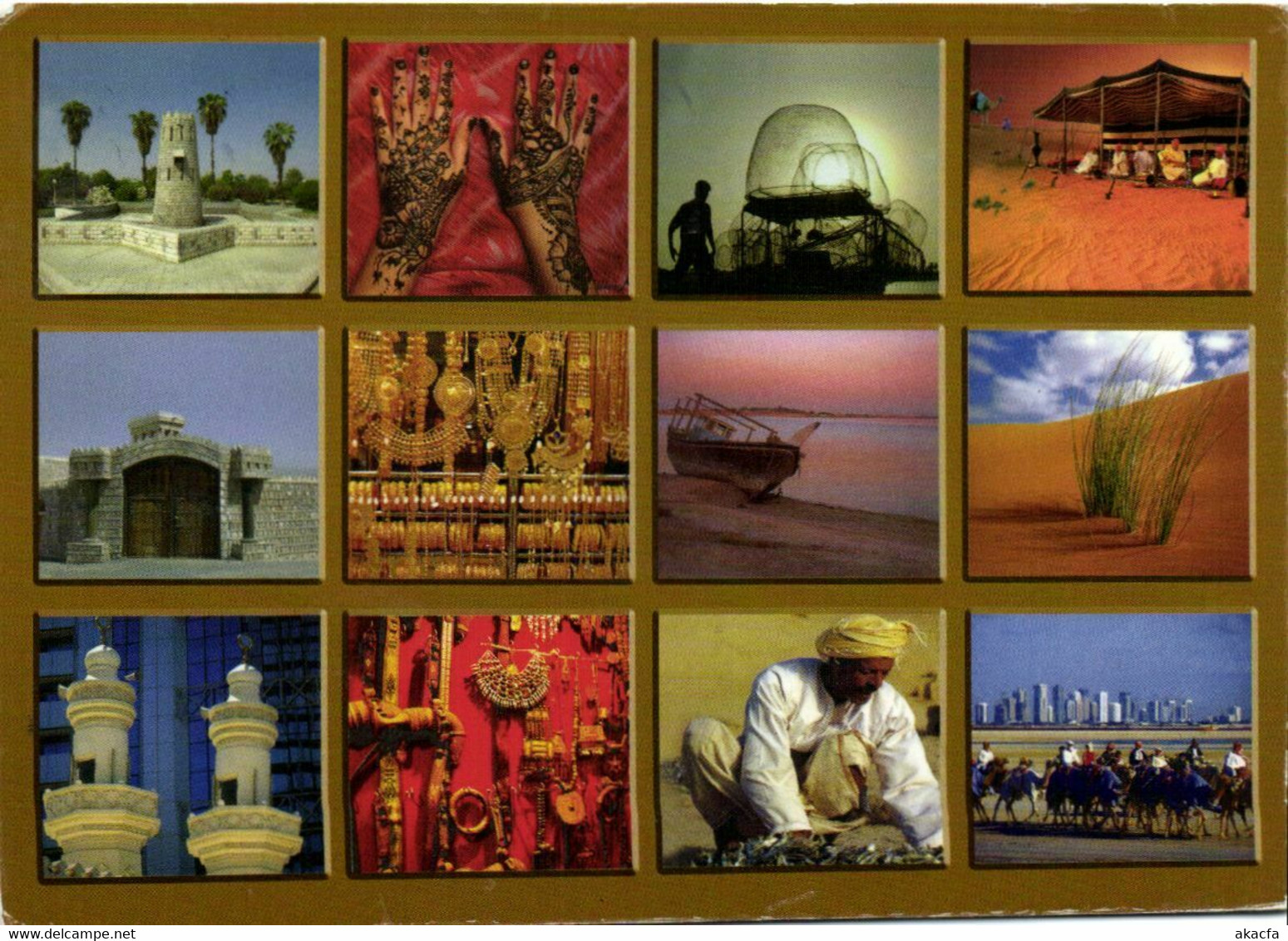 PC CPA U.A.E. , SCENES FROM THE EMIRATES, Modern Postcard (b22462) - United Arab Emirates