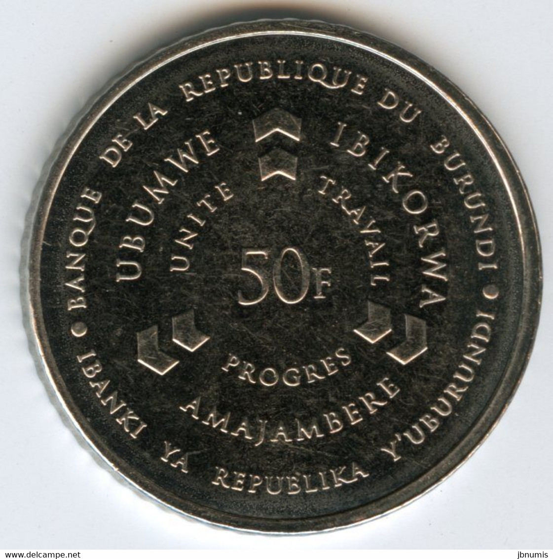 Burundi 50 Francs 2011 KM 22 - Burundi