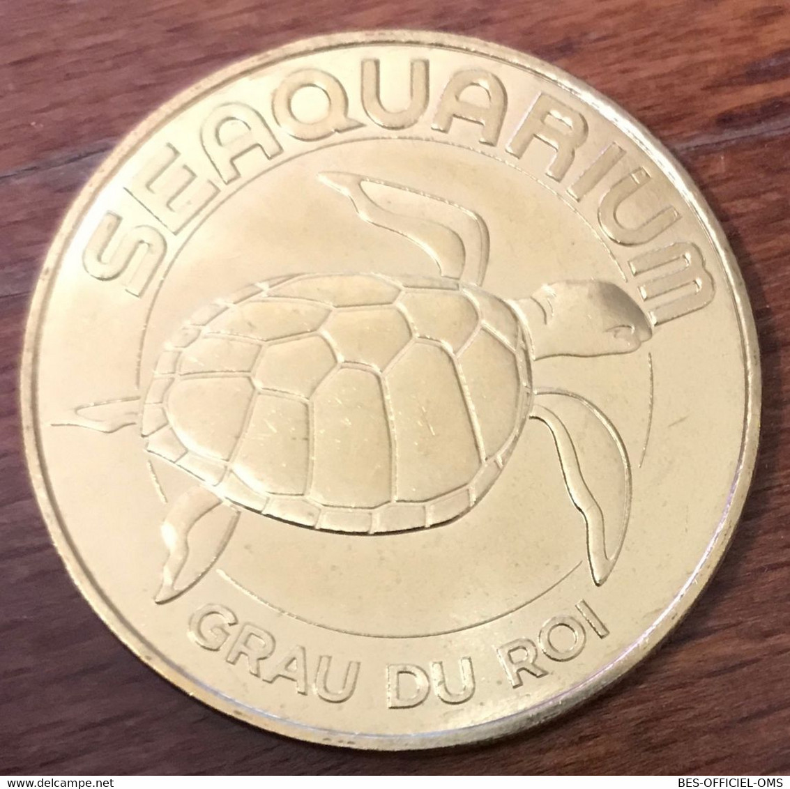 30 LE GRAU DU ROI SEAQUARIUM TORTUE MARINE MDP 2018 MEDAILLE MONNAIE DE PARIS JETON TOURISTIQUE MEDALS COINS TOKENS - 2018