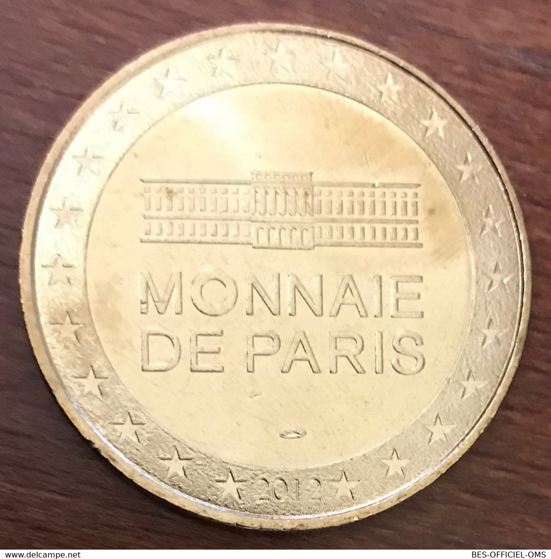 30 VERGÈZE PERRIER MEDAILLE SOUVENIR MONNAIE DE PARIS 2012 JETON TOURISTIQUE MEDALS COINS TOKENS - 2012