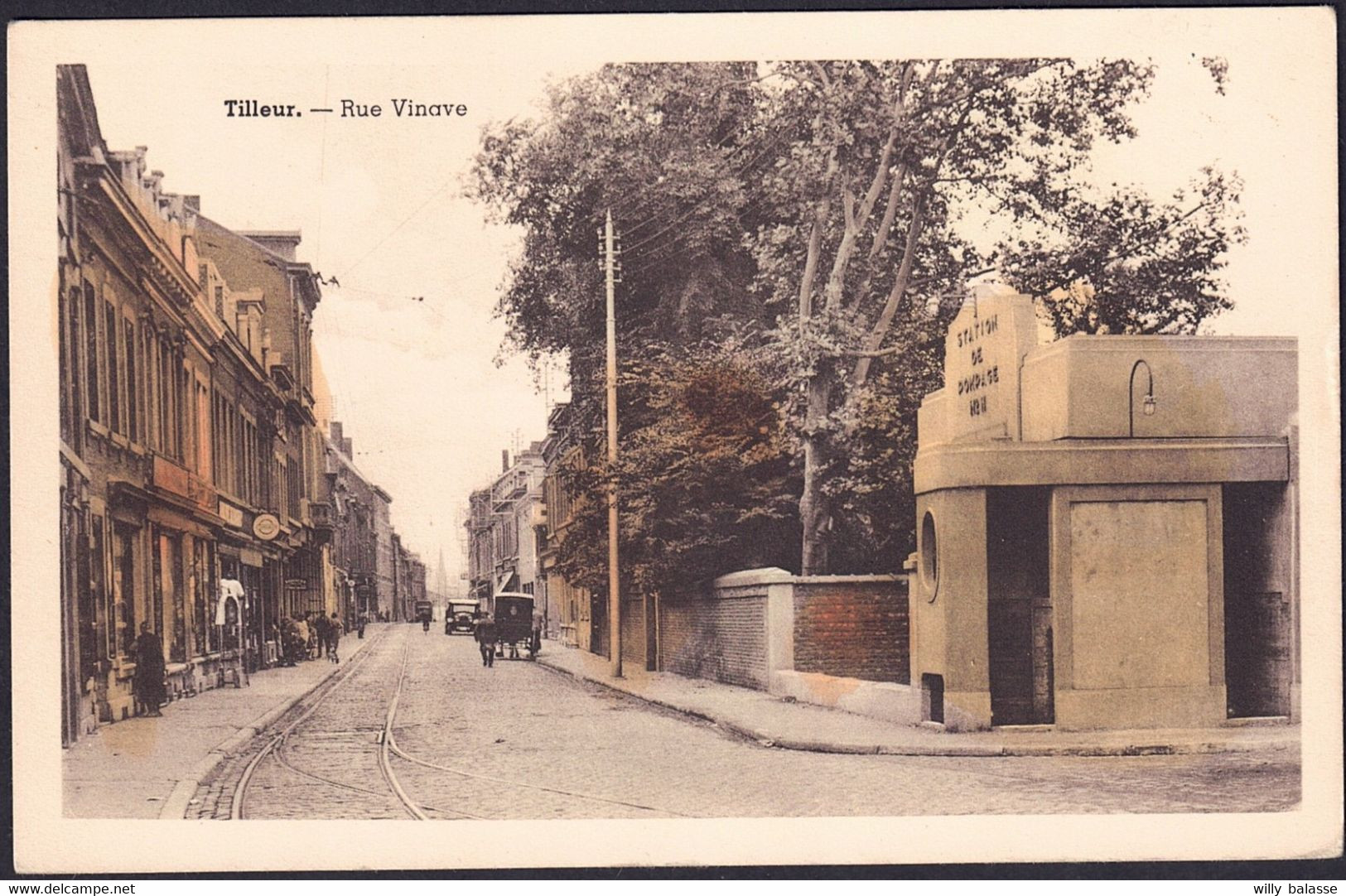 +++ CPA - TILLEUR - St Nicolas - Rue Vinave - Couleur   // - Saint-Nicolas