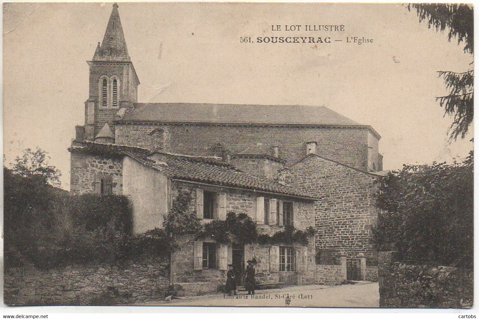 46 SOUSCEYRAC  L'Eglise - Sousceyrac