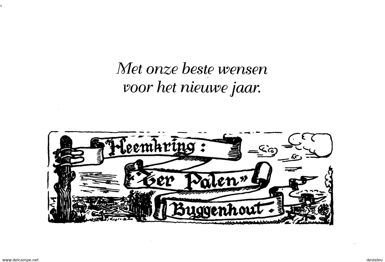 Heemkring Ter Palen Nieuwjaarskaart @  Buggenhout - Buggenhout