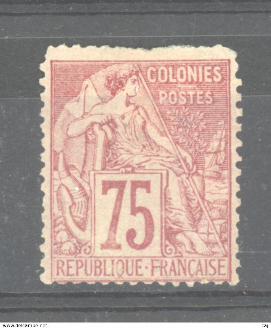 0co  434  -  Colonies Générales  :  Yv  58  * - Alphée Dubois