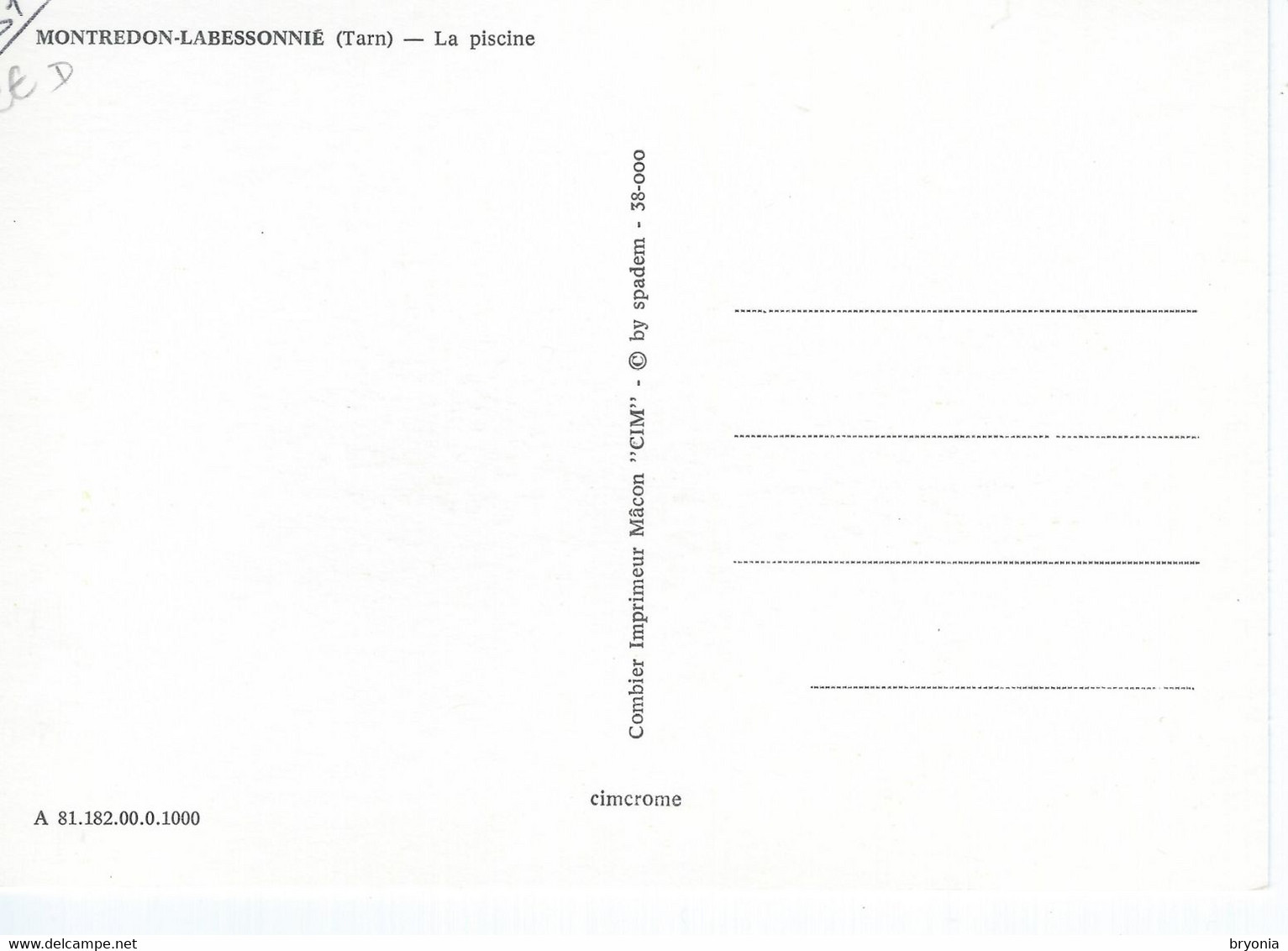 CPM - 81 - MONTREDON-LABESSONNIE - La Piscine  - Animation - TBE - - Montredon Labessonie