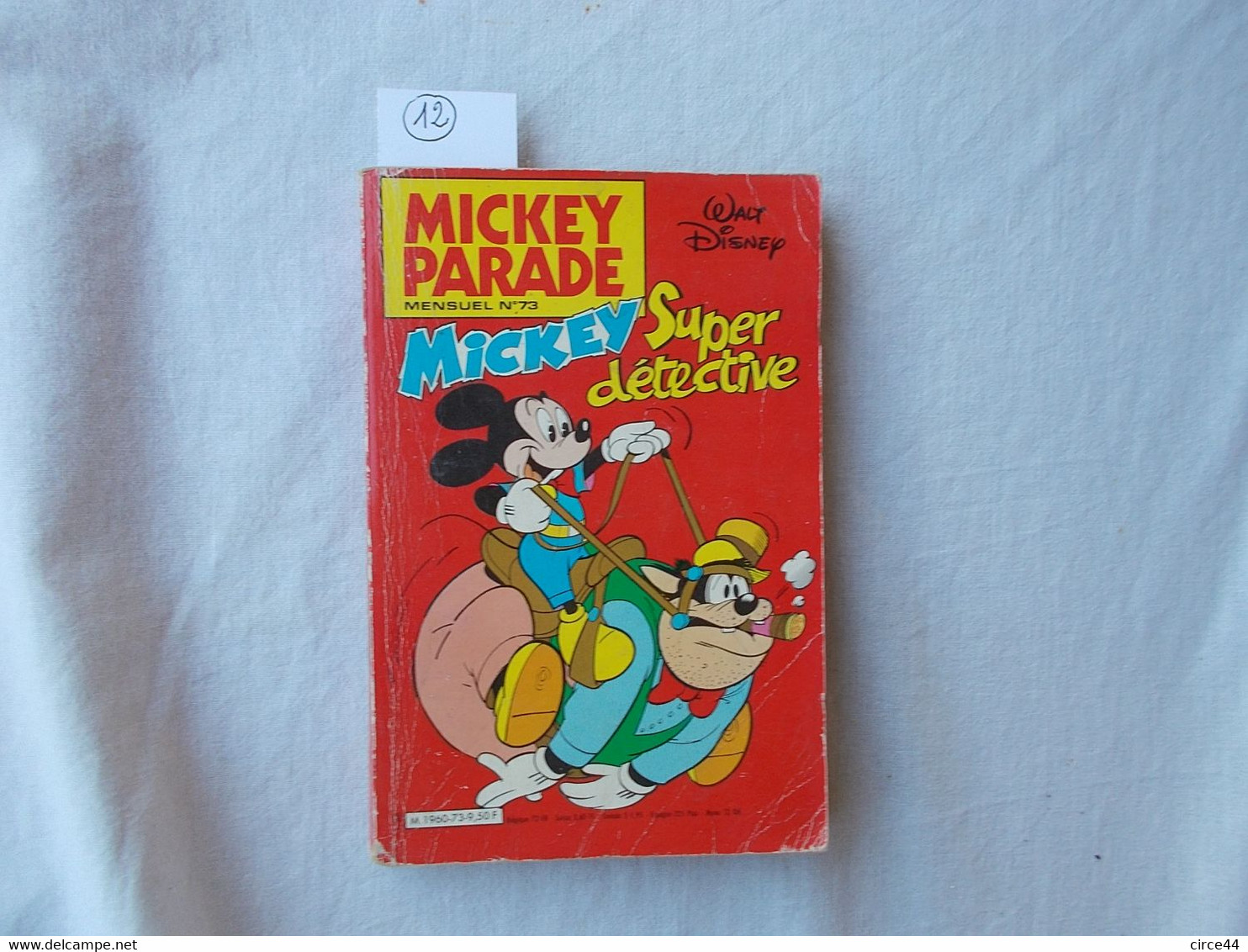 JOURNAL DE MICKEY.WALT DISNEY.MICKEY PARADE.224 PAGES.ANNEE 1986..MICKEY SUPER DETECTIVE. - Mickey Parade