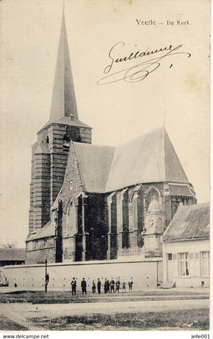 Veerle Laakdal De Kerk 1906 Sterstempel - Laakdal