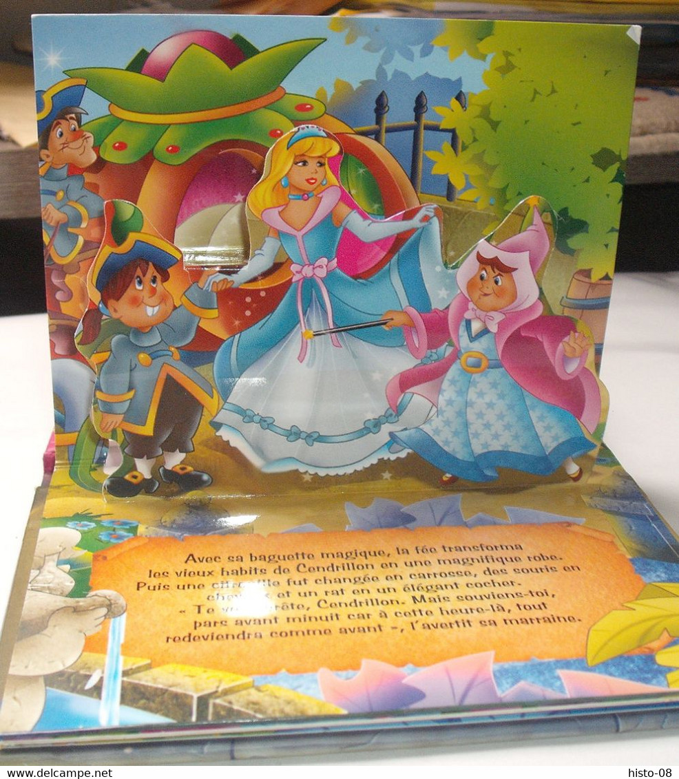 POP UP :  CENDRILLON ..  POP-UP MINICLASSIQUES - Disney