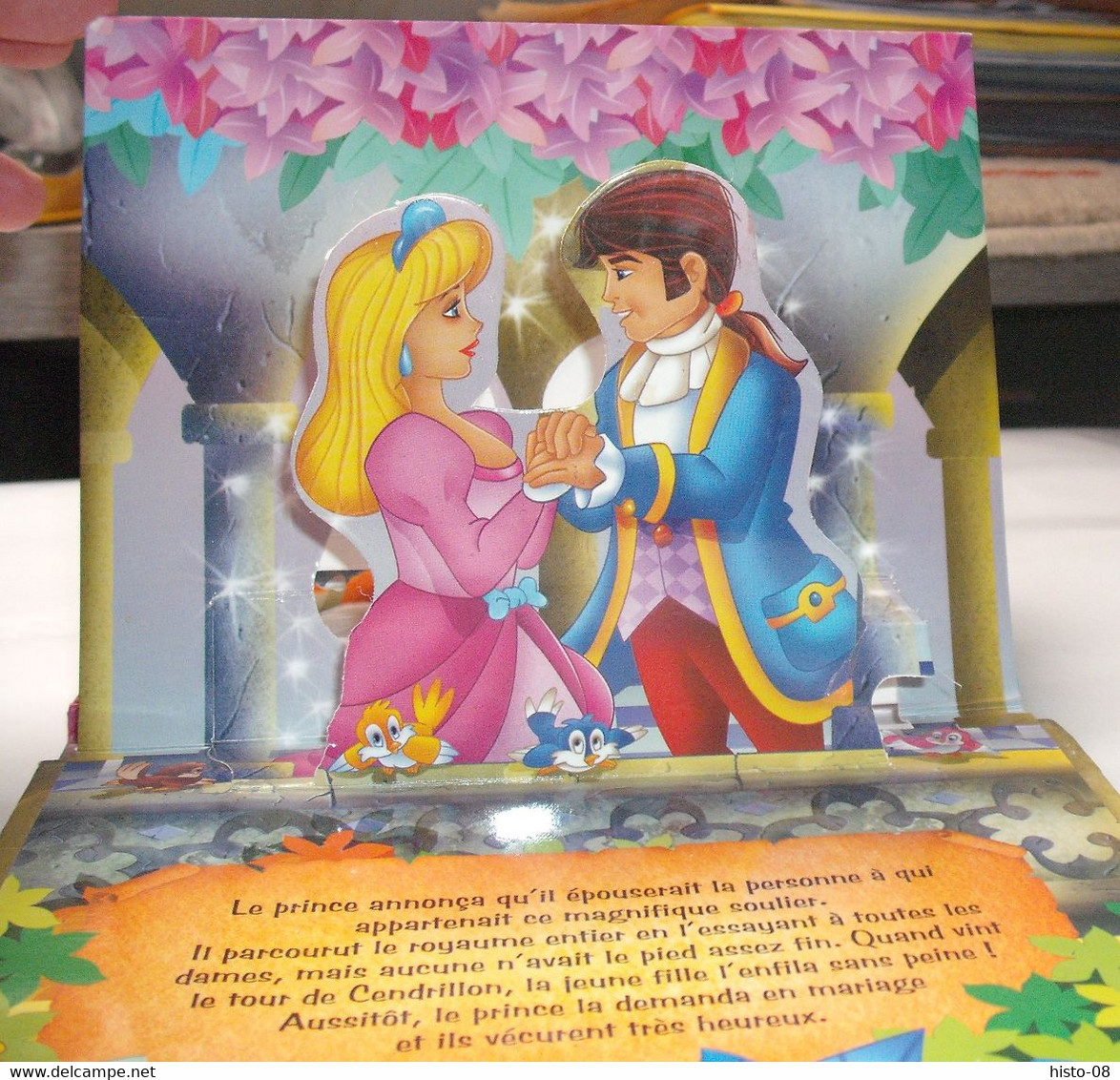 POP UP :  CENDRILLON ..  POP-UP MINICLASSIQUES - Disney