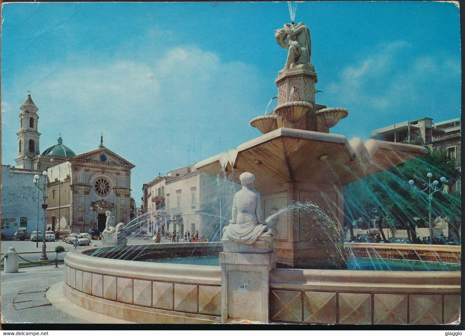 °°° 22969 - MOLA DI BARI - PIAZZA XX SETTEMBRE - 1978 °°° - Bari