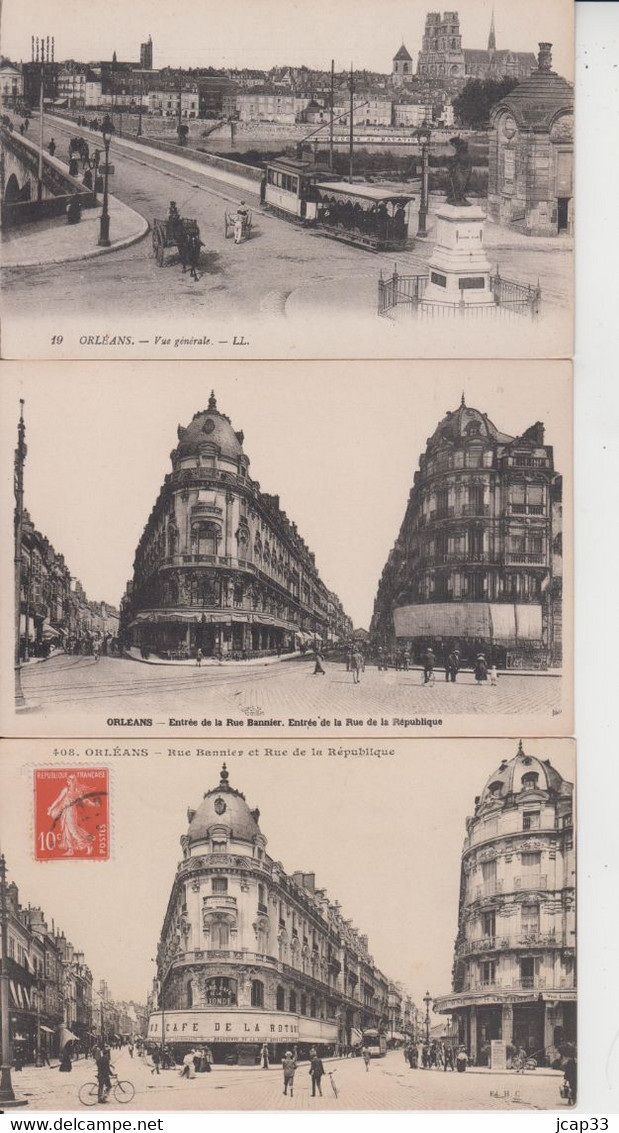 45 ORLEANS  -  LOT DE 20 CARTES  - - Orleans