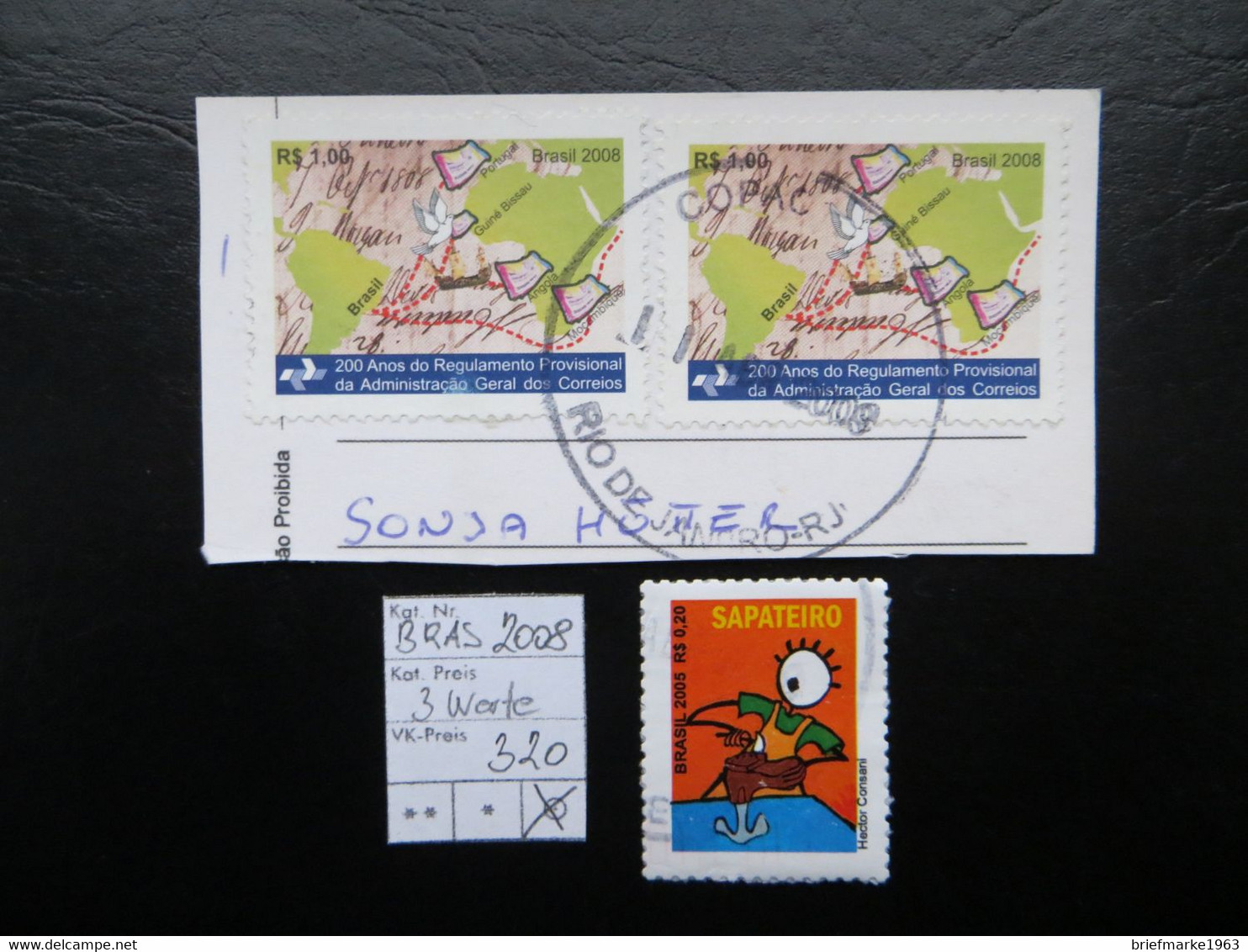 2008  " 3 Werte " Gut Gestempelt   LOT 320 - Used Stamps