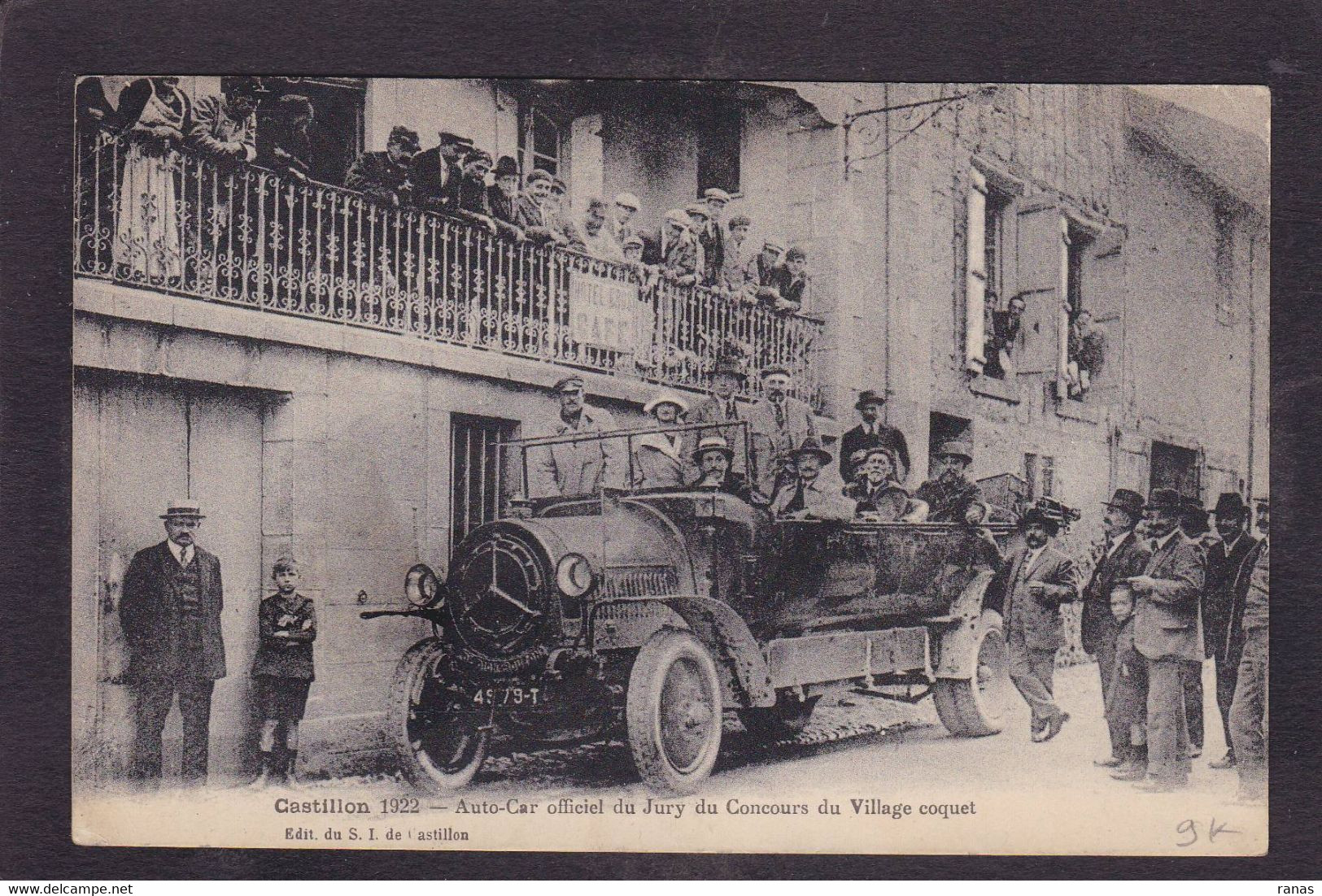 CPA [09] Ariège > Castillon-en-Couserans Autobus Circulé Voir Dos - Sonstige & Ohne Zuordnung