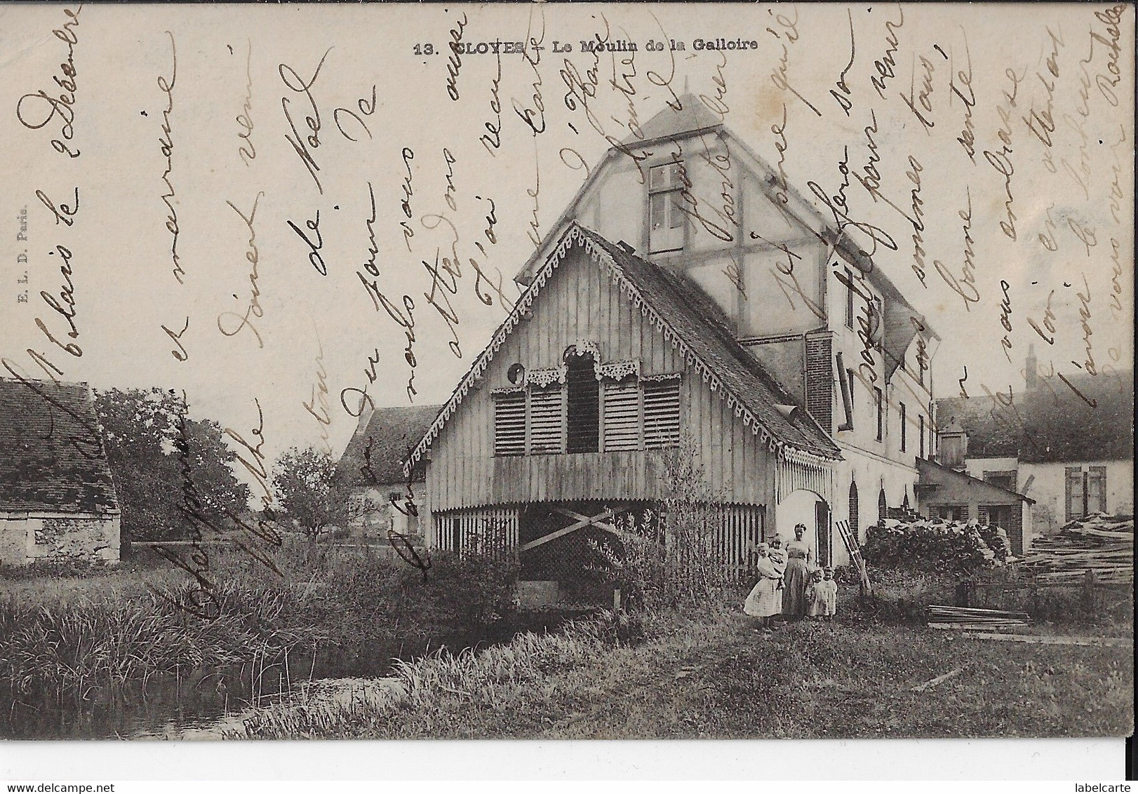 EURE ET LOIR 28.CLOYES LE MOULIN DE LA GALLOIRE - Cloyes-sur-le-Loir