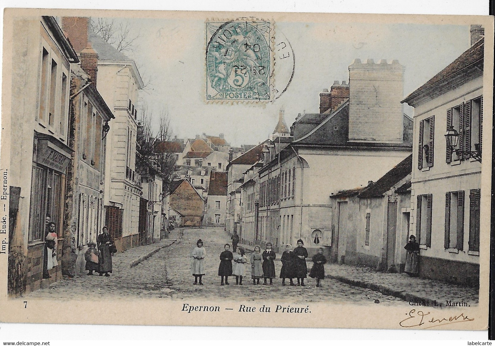 EURE ET LOIR 28.EPERNON RUE DU PRIEURE - Epernon