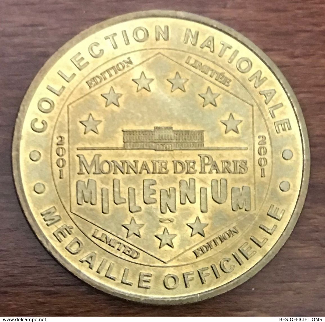 31 TOULOUSE LE PALMIER DES JACOBINS MDP 2001 MÉDAILLE SOUVENIR MONNAIE DE PARIS JETON TOURISTIQUE TOKENS MEDALS COINS - 2001