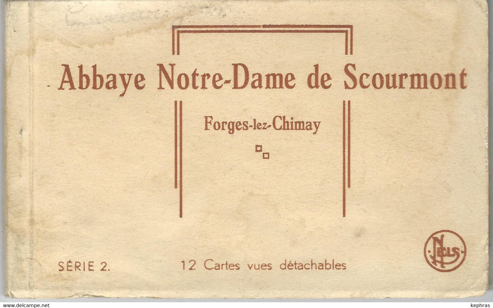 FORGES-LEZ-CHIMAY : Abbaye Notre-Dame De Scourmont - RARE Carnet De 12 CPA - Série 2 - Complet - Chimay