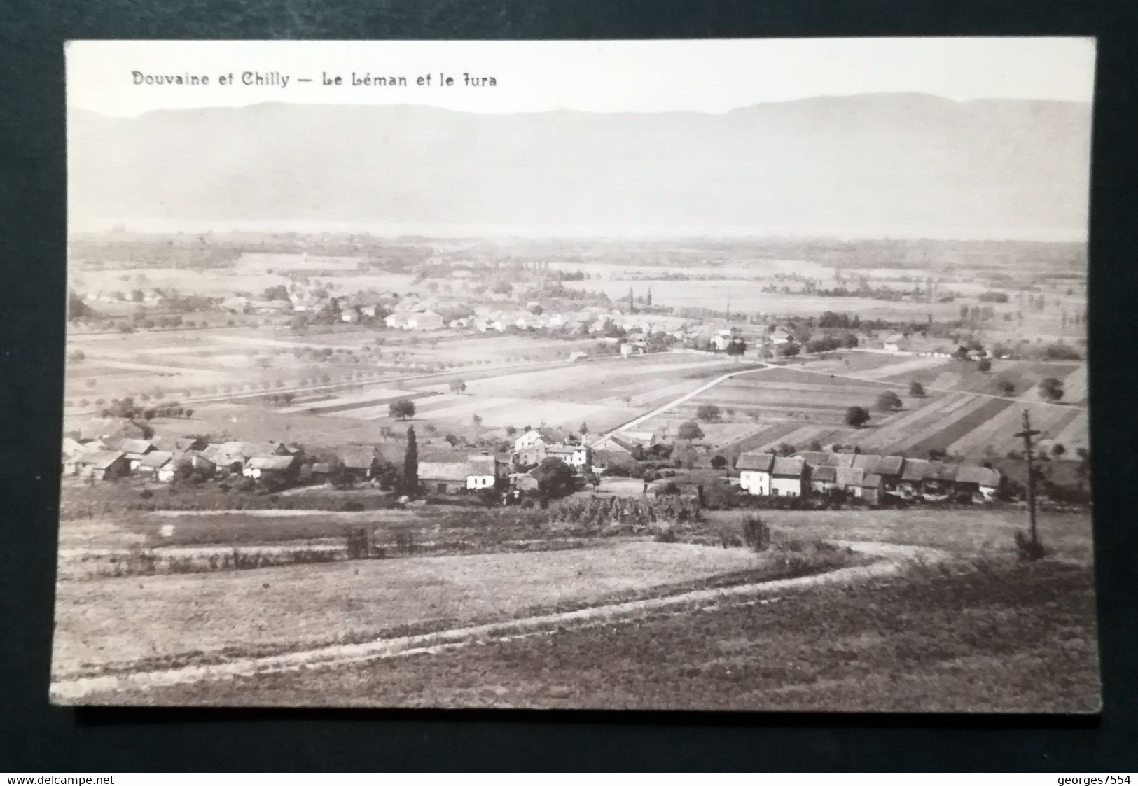 74 - DOUVAINE Et CHILLY - LE LEMAN ET LE JURA - Douvaine