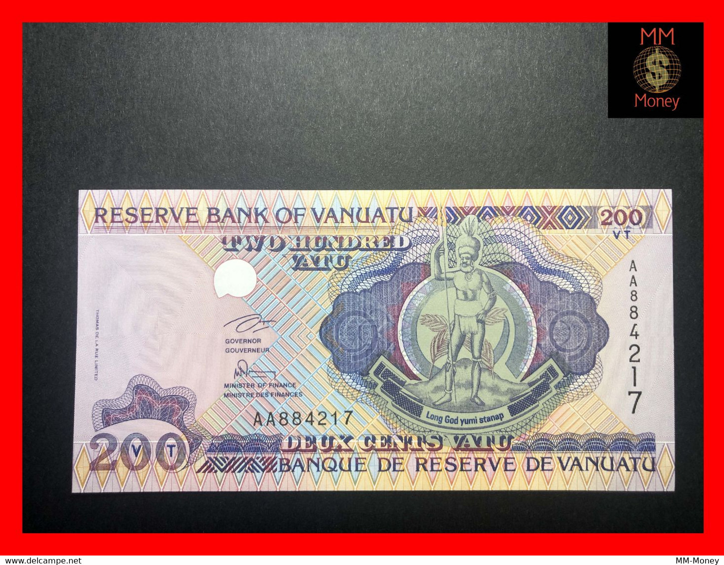 VANUATU 200 Vatu  1995  P. 8 A  UNC - Vanuatu