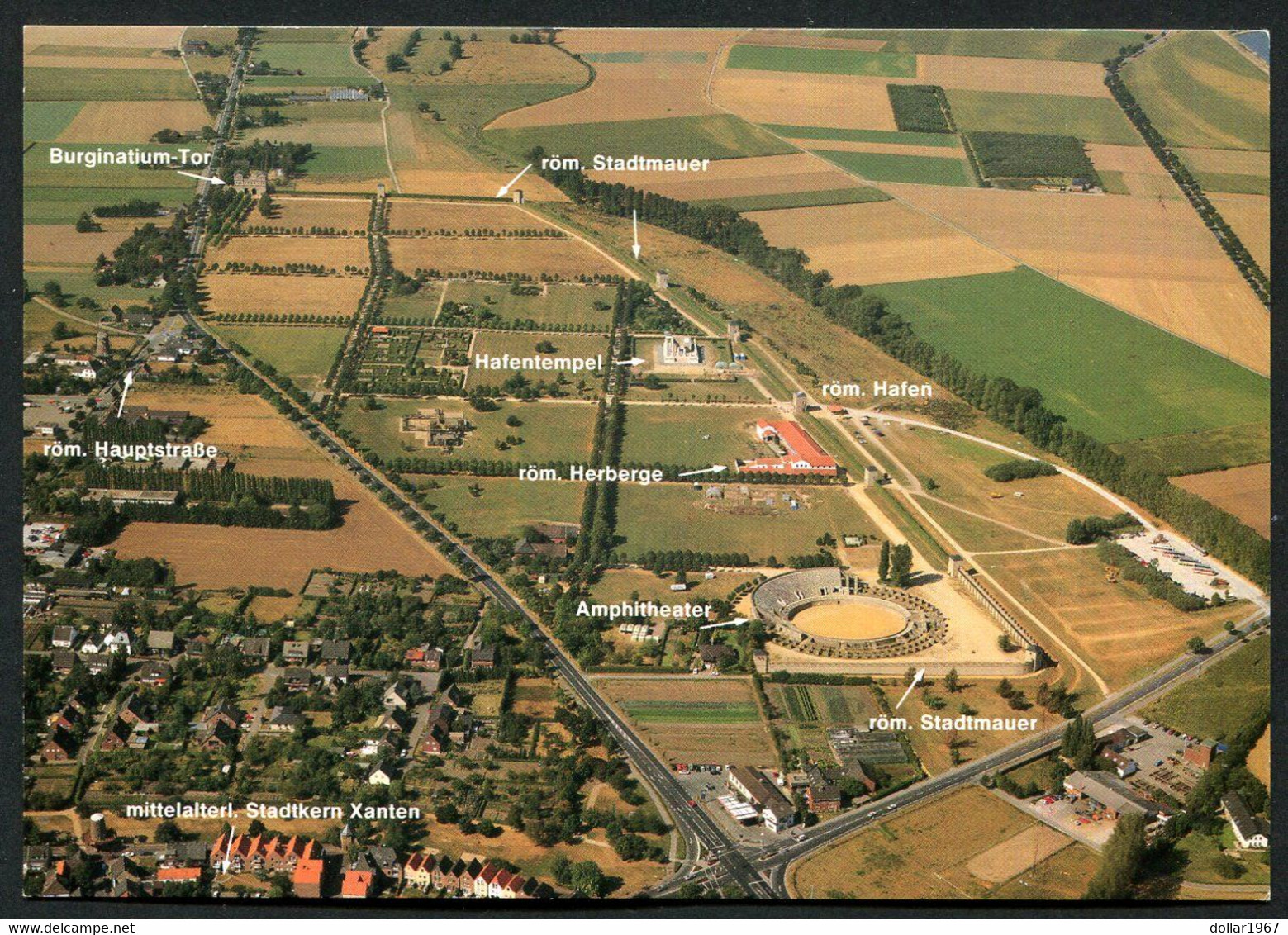 Xanten -  Niederrhein  , Archäologischer Park .-  NOT  Used  ,,2 Scans For Condition. (Originalscan !! ) - Xanten