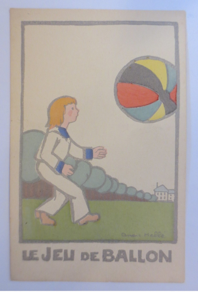 Kinder, Mode, Fußball,  1908, Andre Helle   ♥  (22866) - Otros & Sin Clasificación