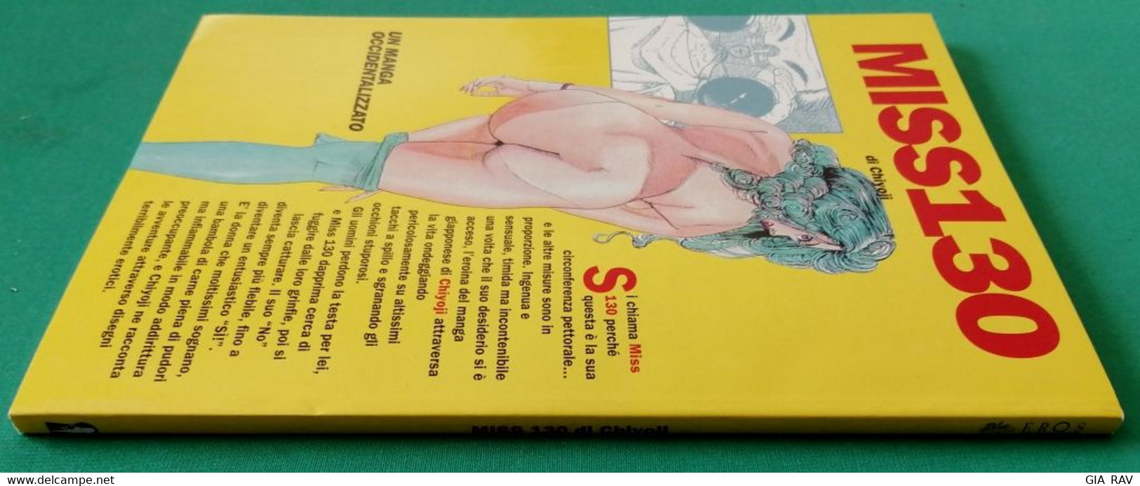 MISS 130 - VOL. UNICO (RARO) - CHIYOJI - BLUE PRESS - V.M. 18 ANNI - Manga
