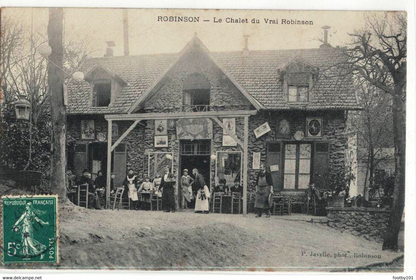 CPA  ROBINSON  Le Chalet Du Vrai Robinson - Autres & Non Classés