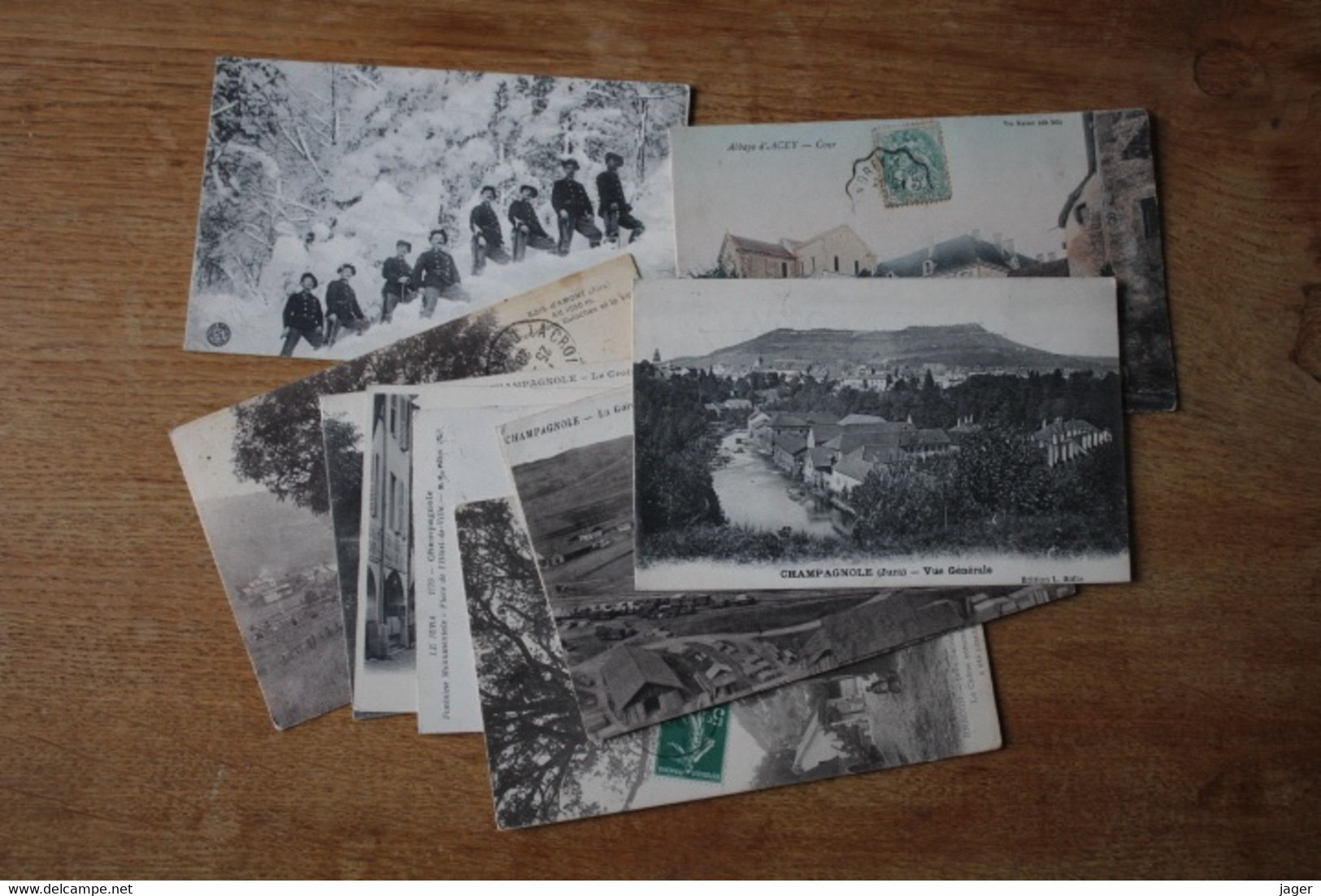 Lot Cartes Postales Anciennes  Jura - Otros & Sin Clasificación