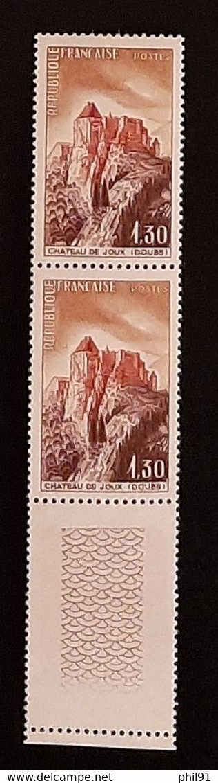 FRANCE   Château De Joux    Paire   N° Y&T  1441  ** - Unused Stamps