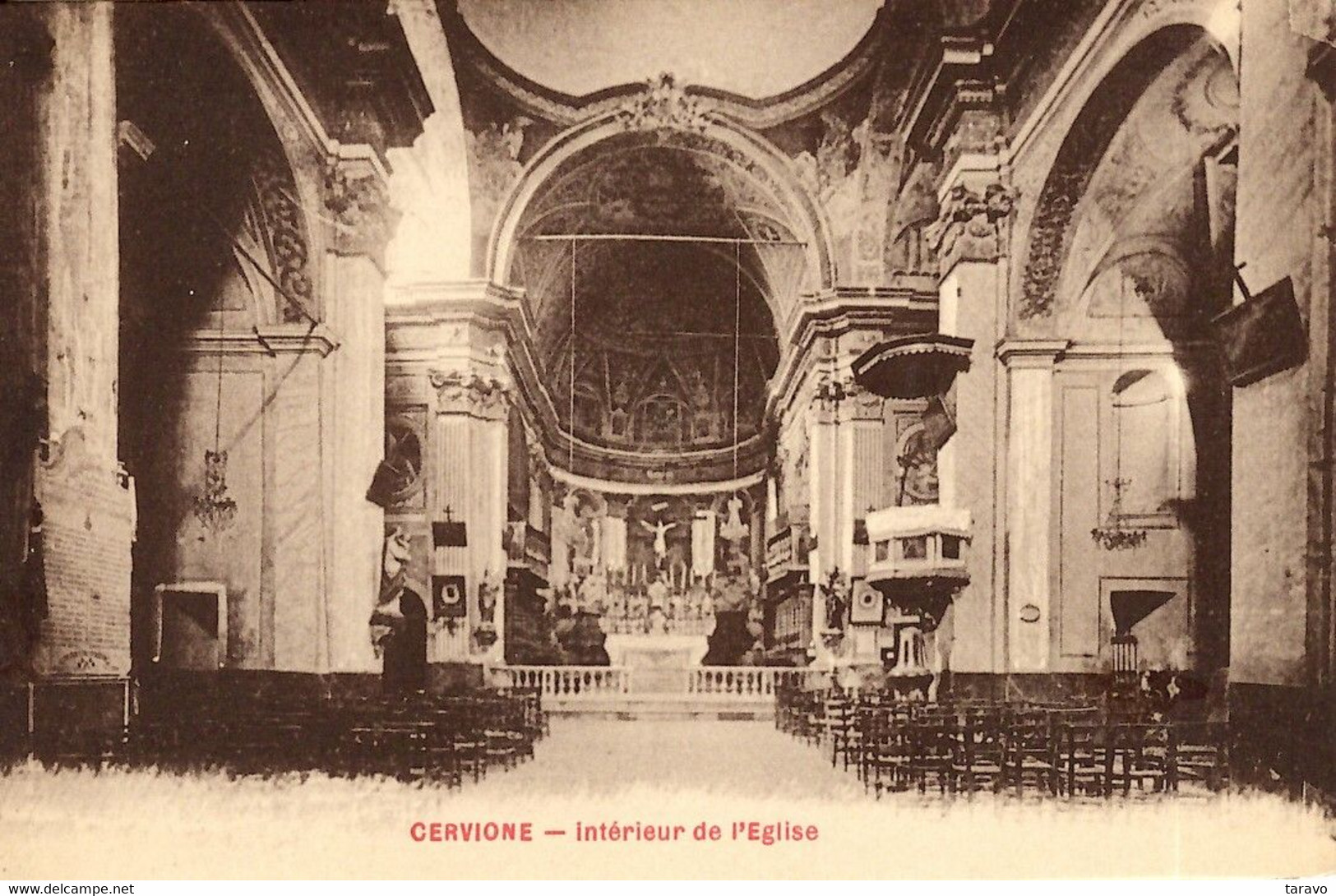 CORSE -- CERVIONE - Intérieur De L'Eglise Saint-Erasme (Ancienne Cathédrale) - Andere & Zonder Classificatie