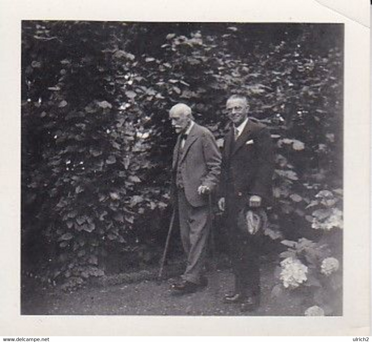 Foto 2 Herren Im Garten - 1955 - 5*5cm (53997) - Non Classés