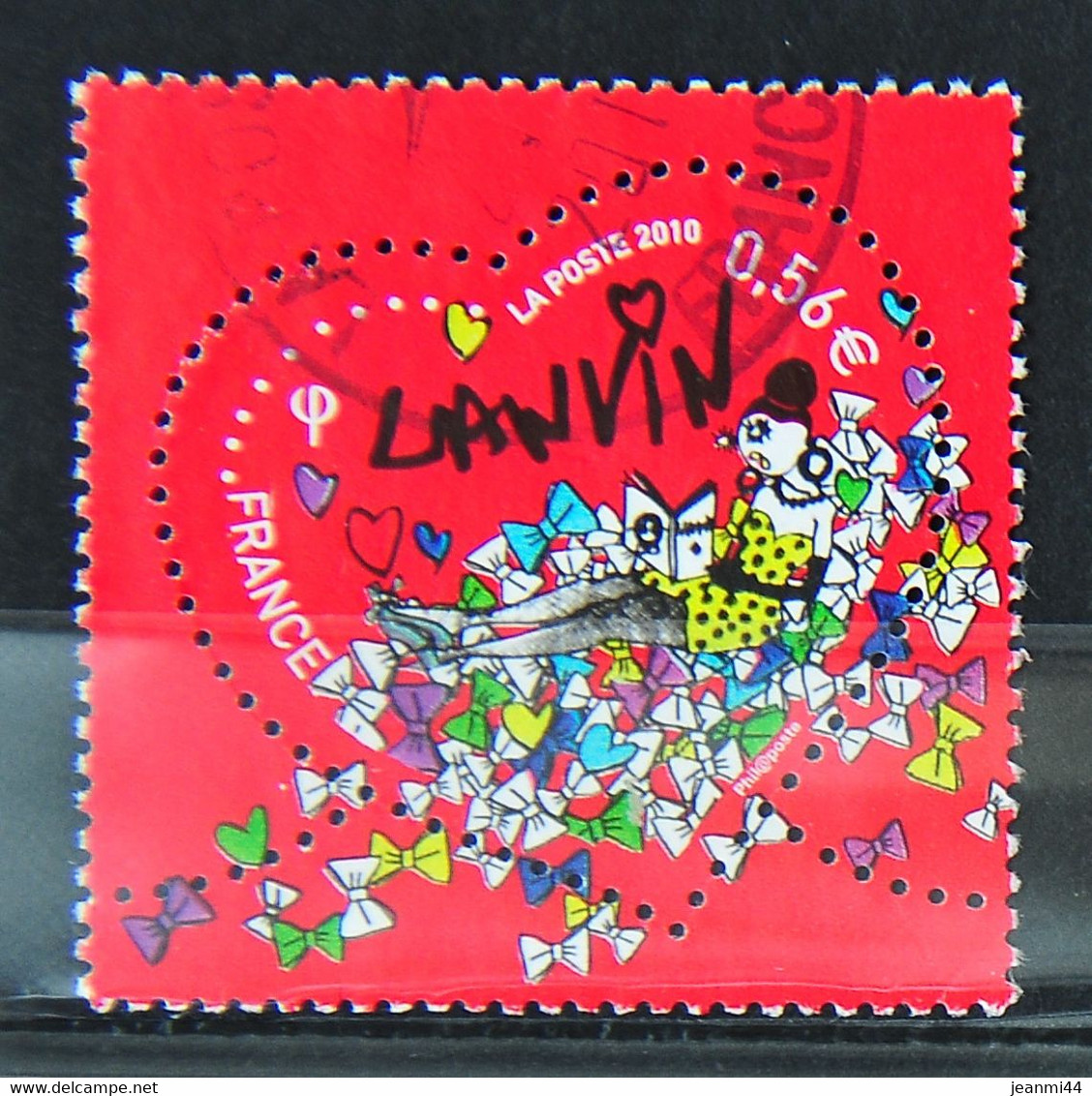 France 2010 - Cachet à Date N° 4431 - Coeur De Lanvin - Used Stamps