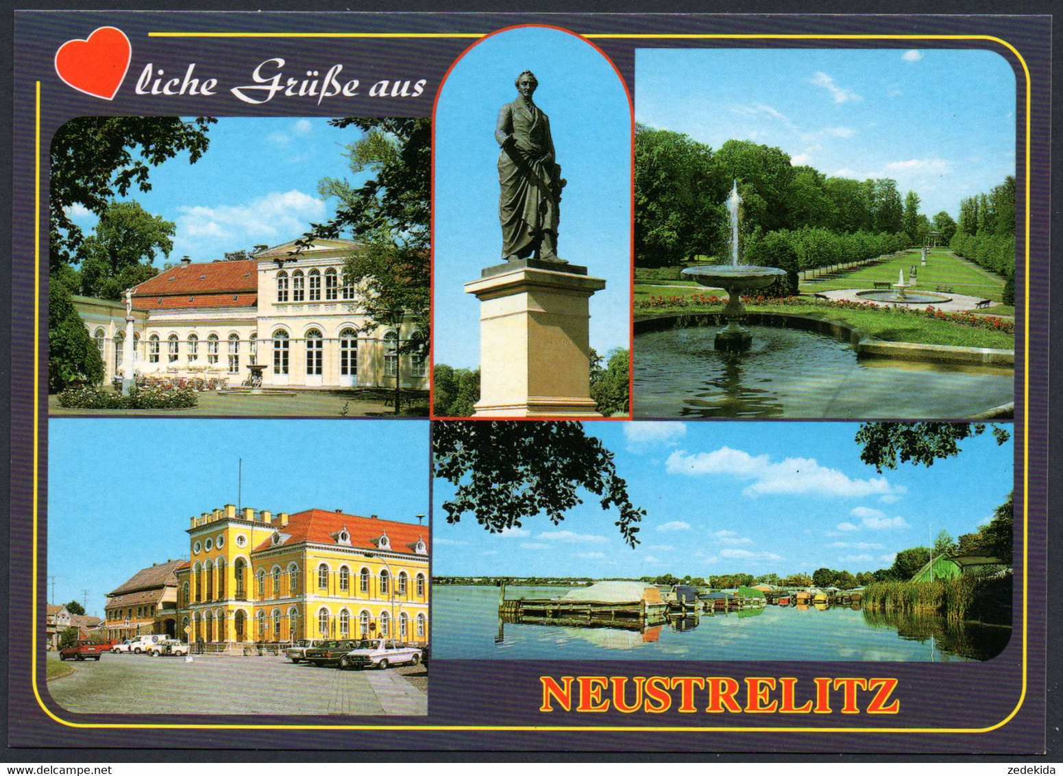 E6897 TOP Neustrelitz - Bild Und Heimat Reichenbach Qualitätskarte - Neustrelitz